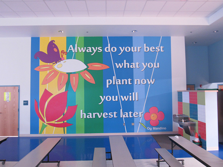 Calk-Wilson Elementary School Murals in Corpus Christi, TX.