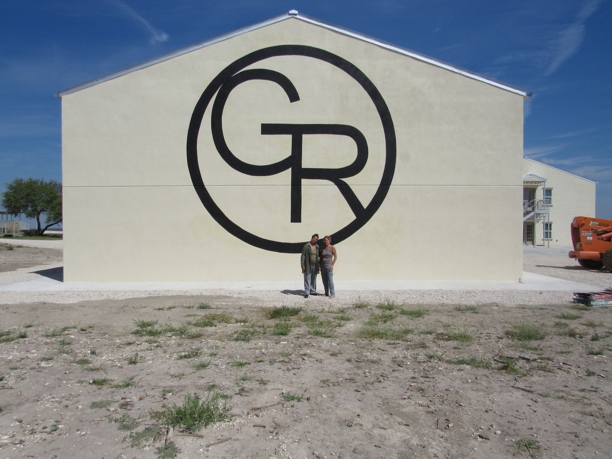 Mural we painted for the Grace River Ranch in South Texas.